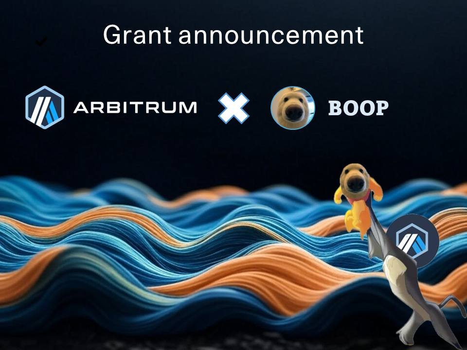 boopthecoin's tweet image. We are proud to announce that @Boopthecoin has been awarded a grant from the Arbitrum Foundation!

Boop will be able to:

✅strengthen liquidity
✅reward the community and increase marketing
✅Increase MemeFi integrations with Arbitrum’s leading DeFi protocols

This support will…