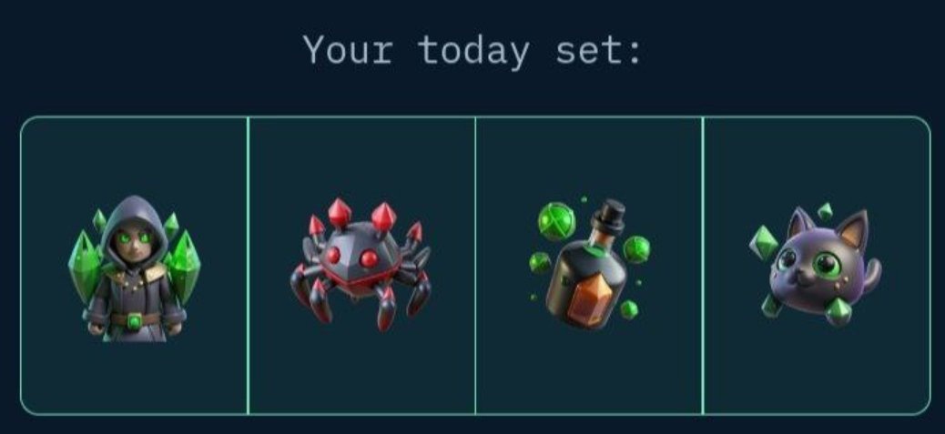 GodSon95081's tweet photo. Daily Combo 30 Jan๐๏ธ
๐ฆ Cell wallet
๐โโฌ Cattea
๐ Pocket Rocket
๐ฉ Mouse Hunter
๐ธ Meme lab code - BULL
Like & Repost
Check my profile, for other daily combo.
#PocketRocket #Cellwallet #combocard @GodSon95081 #Combo #Airdrop #Crypto
#dailycombo #Memes #Zencoin #mouse https://t.co/T4aLOYUQE6