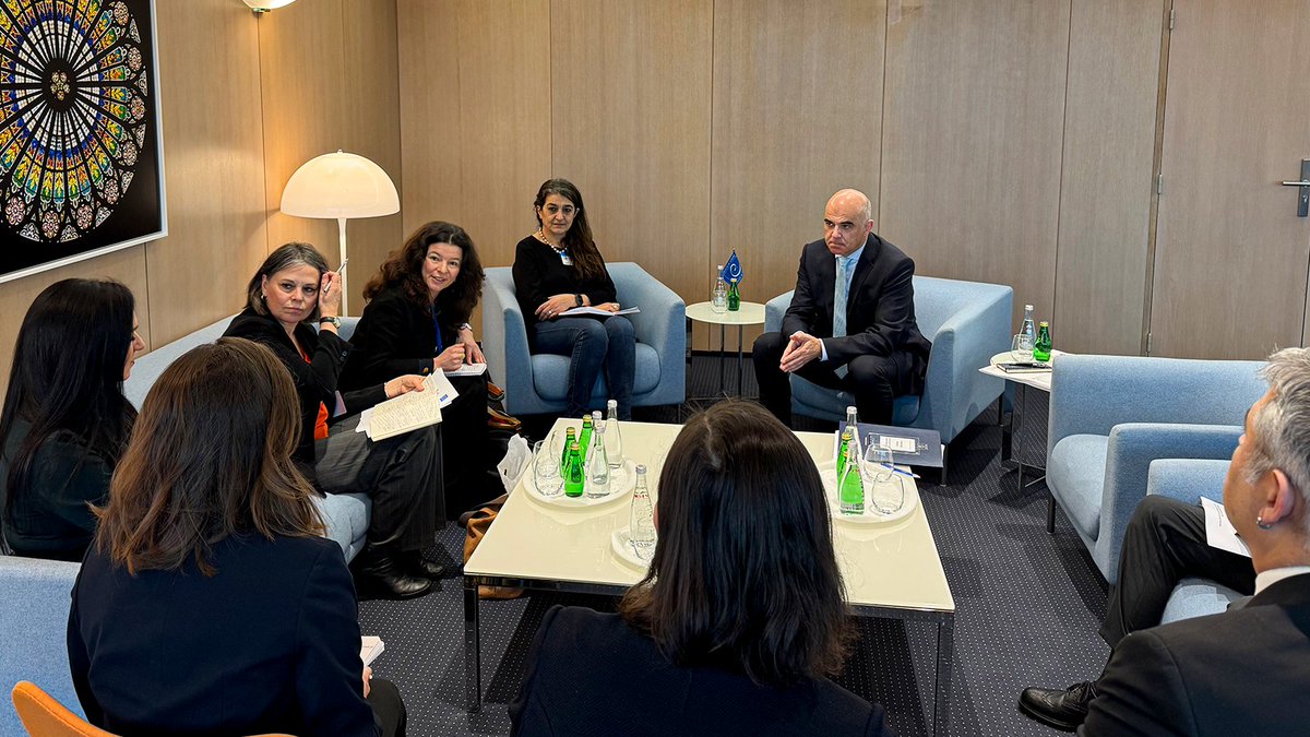 Putting my message about true dialogue to practice, with key meetings w/ NGOs from #Georgia, #Azerbaijan and #Türkiye at #PACEwinter2025. Different roles, converging objectives.