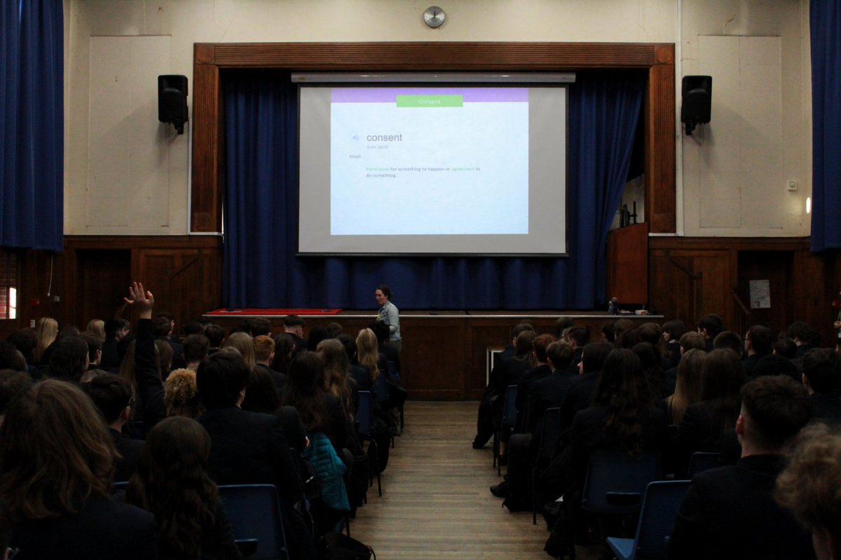 Year 10's Personal Development Day has been all about 'Respect Me'. They have throughout the day joined in with discussions and lectures about mental health, abuse, consent and other similar matters.