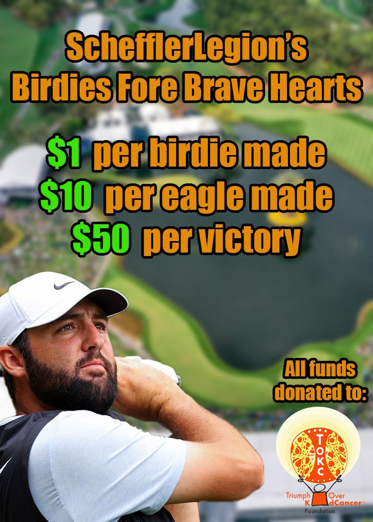 Hello Scheffler Legion,

This is an initiative I have had in mind since December and has unfortunately been delayed due to Scottie’s unfortunate incident. 

This season, I wanted to transcend the idea of just being an account that tracks Scottie’s golf shots. I wanted to make a