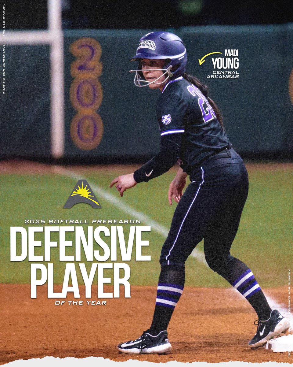 🥎 Preseason Defensive Player of the Year 🥎

<a href="/UCASoftball/">UCA Softball</a> x #ASUNSB