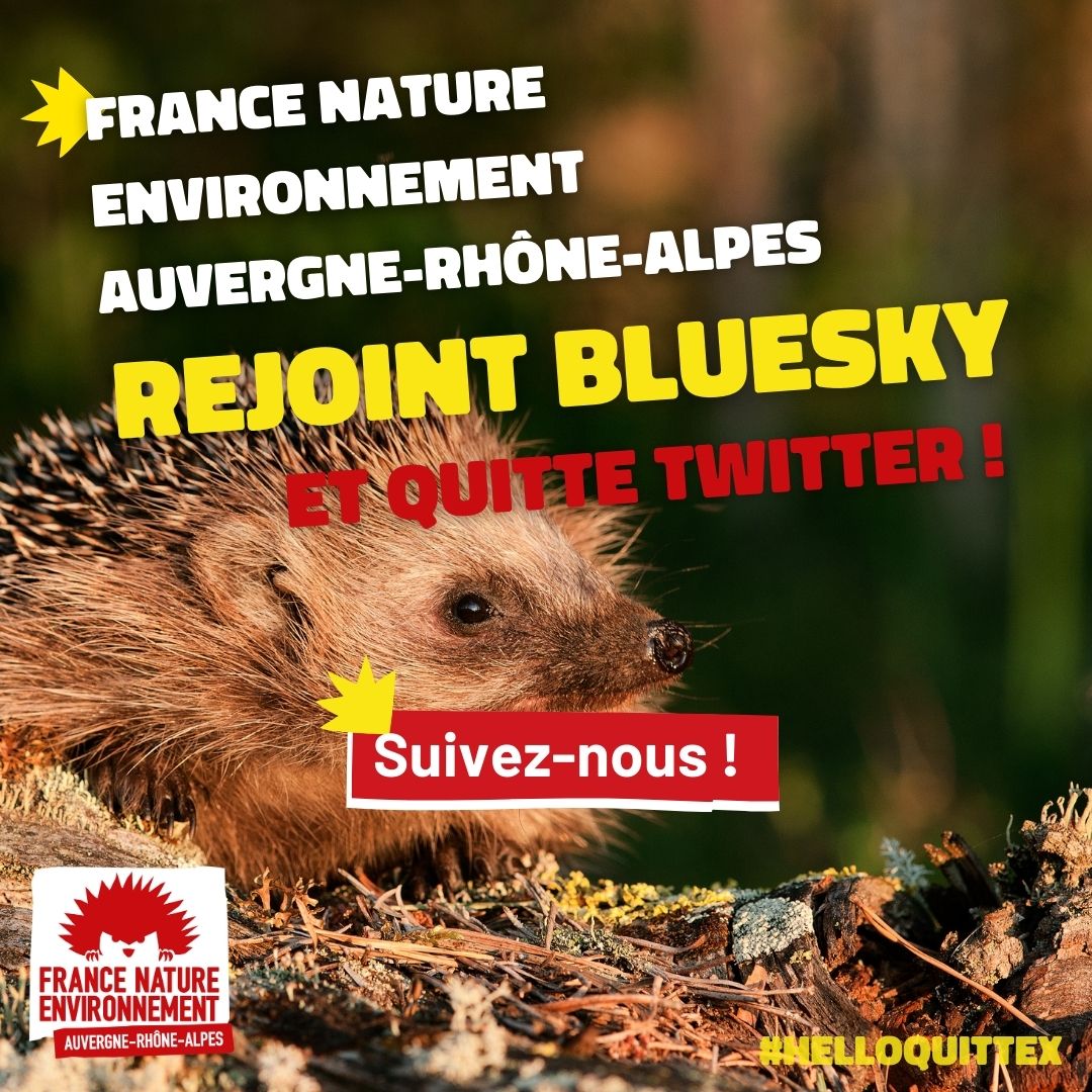 France Nature Environnement Auvergne-Rhône-Alpes tweet media