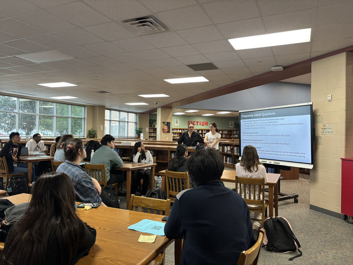 Lead_w_Russell's tweet image. Shout out to Lexi and Diana, our @fbisdgt mentors, who candidly shared their experiences about the GT mentorship program! #LeadthePAC #DevelopingLeaders