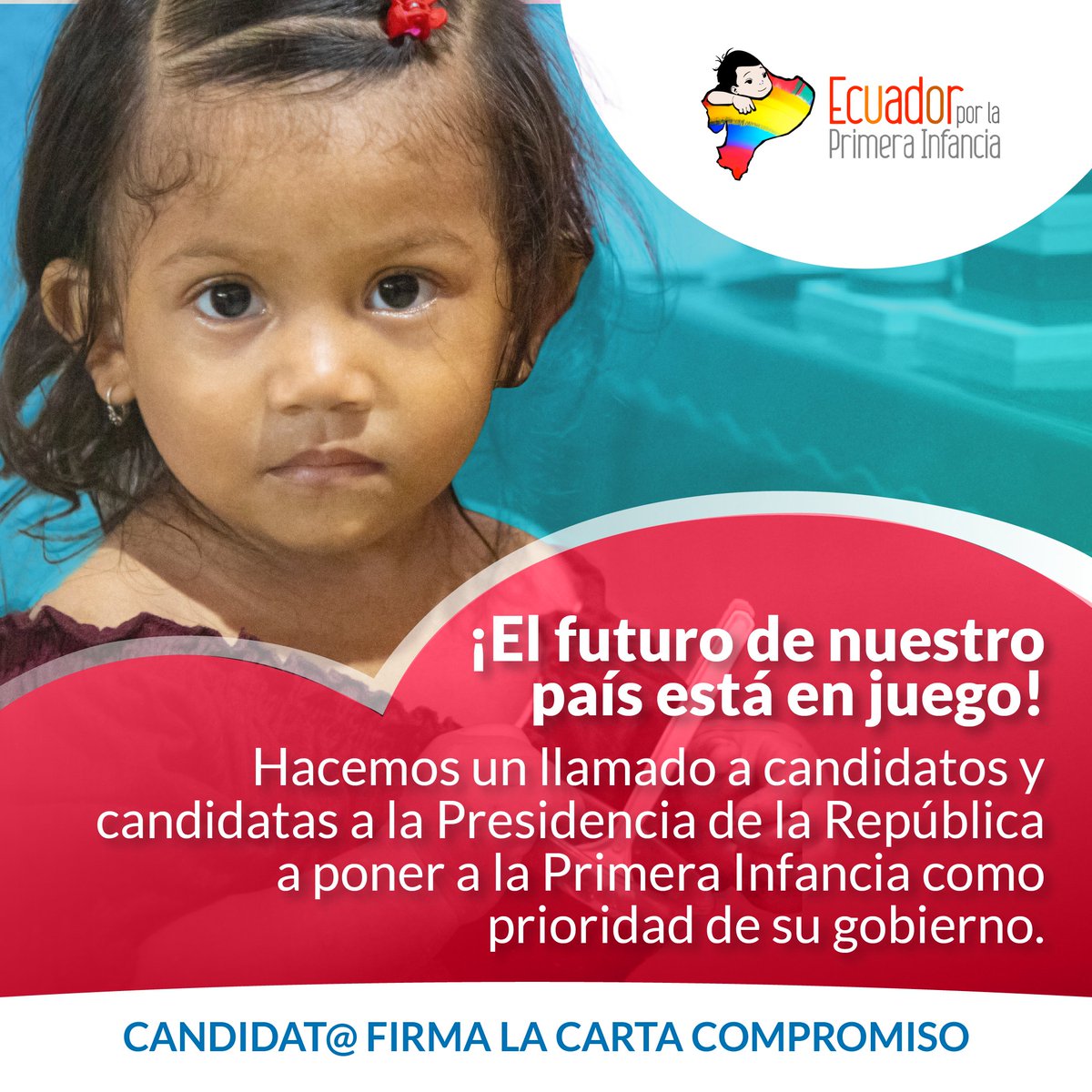 Dos candidatos ya han firmado la Carta Compromiso. Ahora necesitamos que todos los demás se sumen. Invertir en los primeros años de vida es la clave para un país más justo, seguro y próspero.

#LaPrimeraInfanciaEsPrioridad