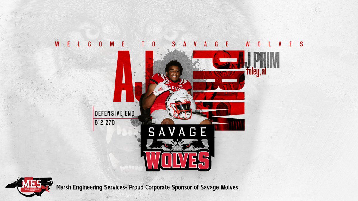 A JUCO All-American, from Pearl River to NC State, we're thrilled to welcome <a href="/ajprim31/">Aj Prim🃏</a> to Savage Wolves‼️

🐺<a href="/Will_Marsh10/">Will Marsh</a>🐺