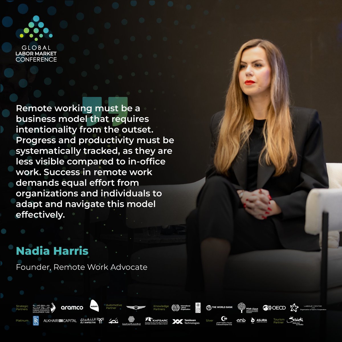 Global Labor Market conference tweet media