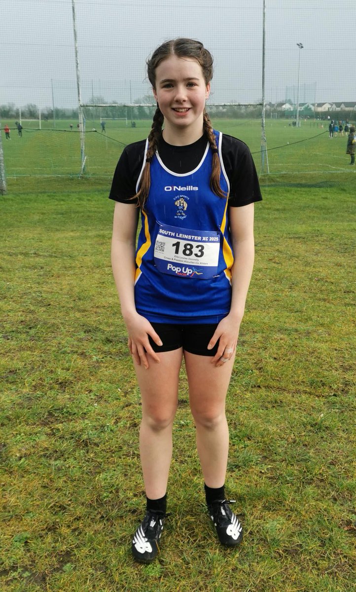 A  massive congratulations to CPC students Ella-Louise Donnelly of 1st year and Aoibheann O'Brien of 5th year who put in fantastic performances in their respective races in the South Leinster Cross Country in the Carlow Hurling Club last Thursday.