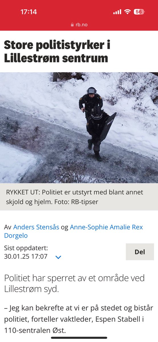 Det var ikke min skyld denne gangen!