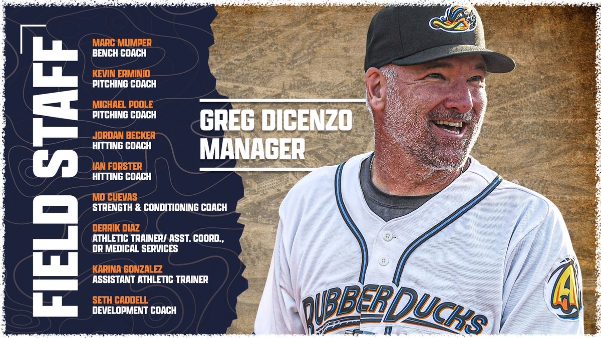 AkronRubberDuck's tweet photo. Greg DiCenzo is back in #QuAkron in 2025!

After guiding us to the playoffs in 2024, DiCenzo returns for a second season to lead our 2025 field staff!

📰: https://t.co/RoMqWaBZvb https://t.co/IZbILjBi17