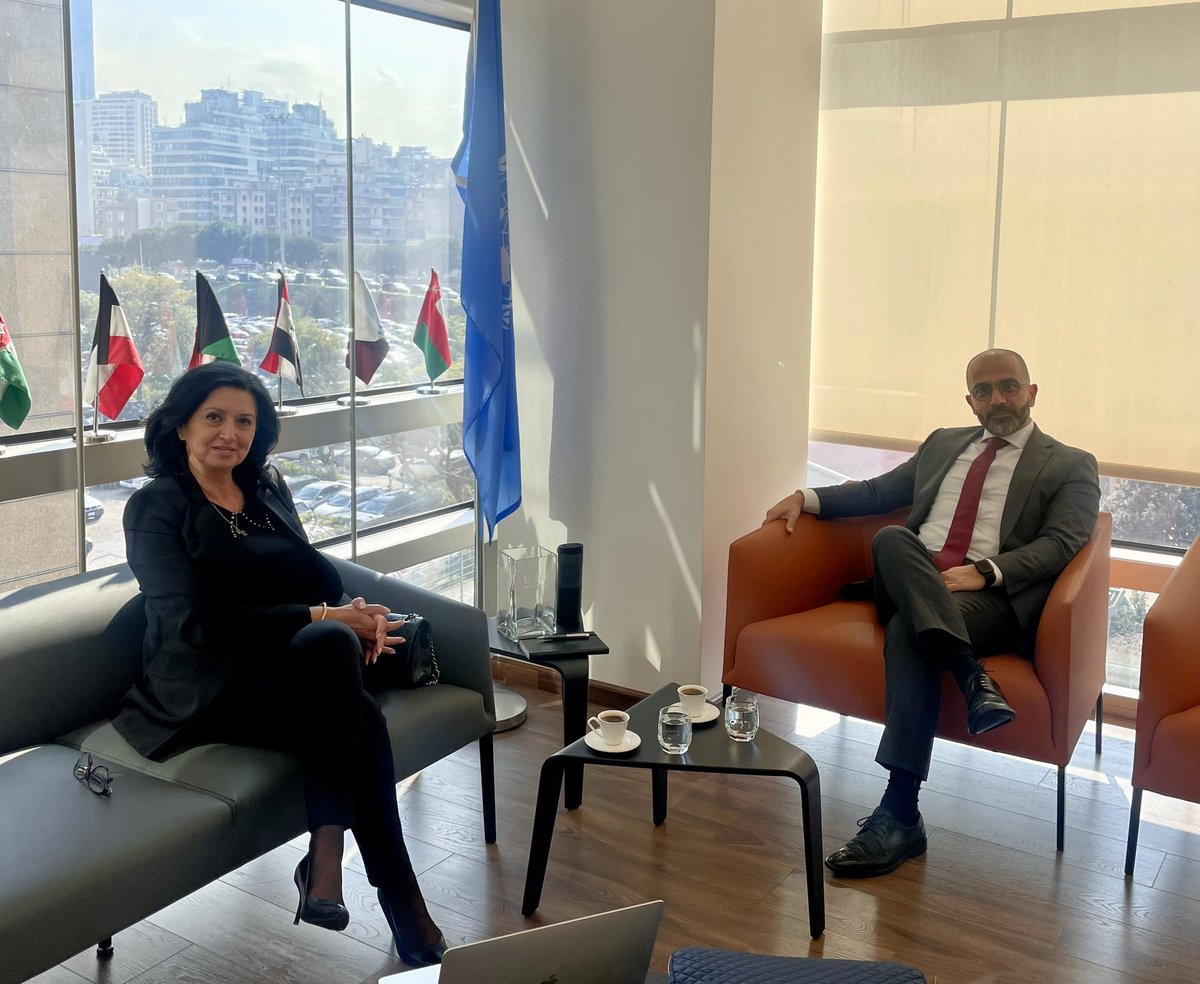 HEAD_org #SolveDifferent (@headorg) on Twitter photo During my recent visit to Beirut, it was a great pleasure and honor to meet with Mr. Sami Dimassi, Director of UNEP’s West Asia Regional Office, and Ms. Hoda El Turk, Regional Information Officer. As the UNEP Regional Co-Facilitator for Major Groups of West Asia.
<a href="/UNEP_WestAsia/">UN Environment Programme West Asia</a> During my recent visit to Beirut, it was a great pleasure and honor to meet with Mr. Sami Dimassi, Director of UNEP’s West Asia Regional Office, and Ms. Hoda El Turk, Regional Information Officer. As the UNEP Regional Co-Facilitator for Major Groups of West Asia.
<a href="/UNEP_WestAsia/">UN Environment Programme West Asia</a>