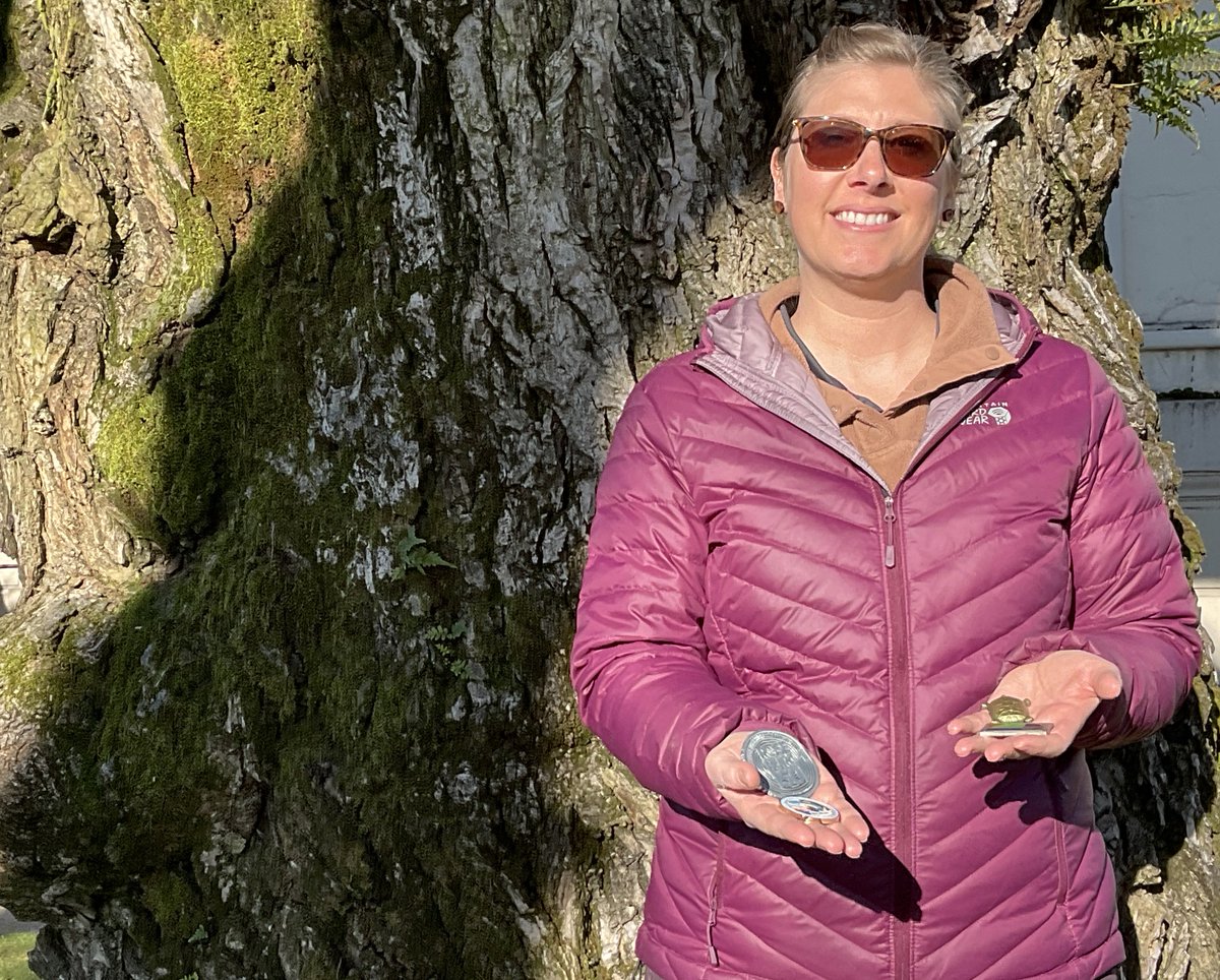 CityOfRoseburg's tweet image. 8:30 am Today: 

Parks &amp;amp; Rec’s Tracy David dishes details on Saturday’s Discover Roseburg 14 Land of Umpqua Geocache Series kick-off on News Radio 93-9 FM/1240 KQEN: kqennewsradio.com. 

The kick-off is 9 am - 2 pm Saturday: shorturl.at/n8AVD
#parks #gogeocaching