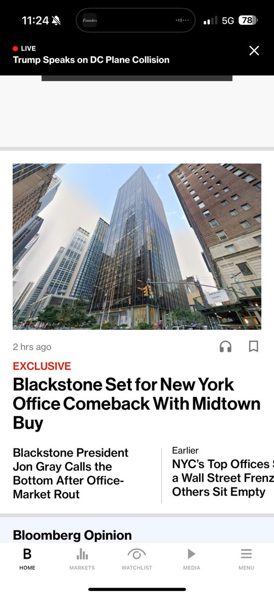 andrewyuannyc's tweet image. Blackstone is buying office building. I think a lot more companies will tell stuff back to the office.