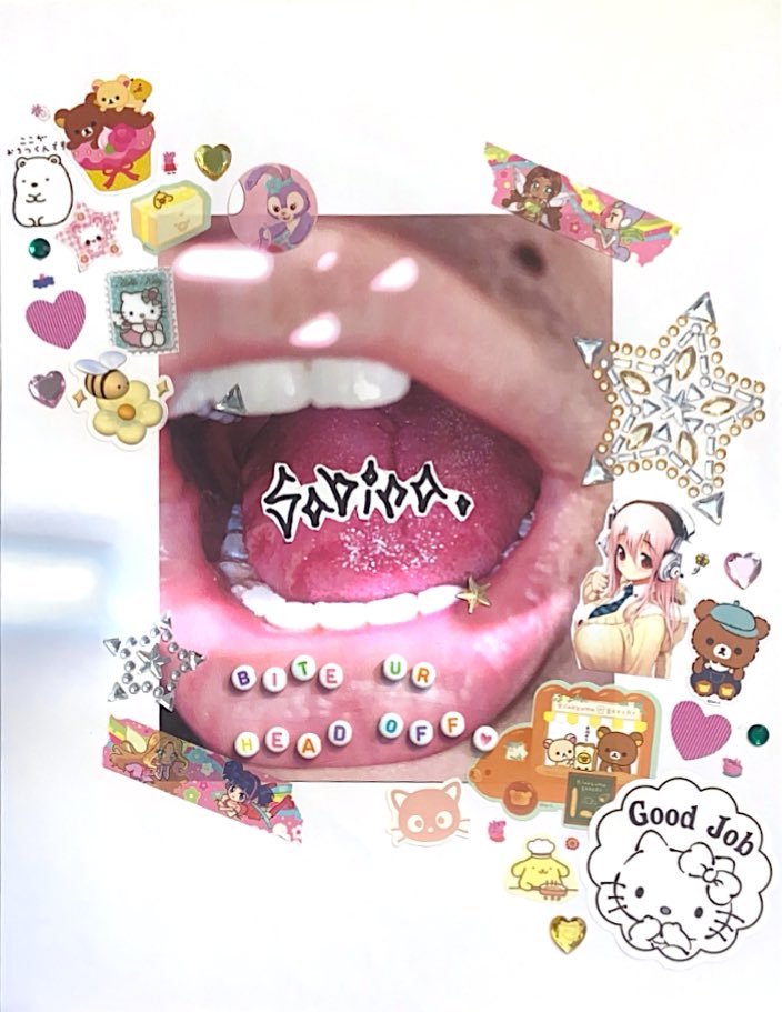puribit's tweet photo. sabi diva queen's "art" 🦋🎀⭐️ https://t.co/zBCCTGzrNn