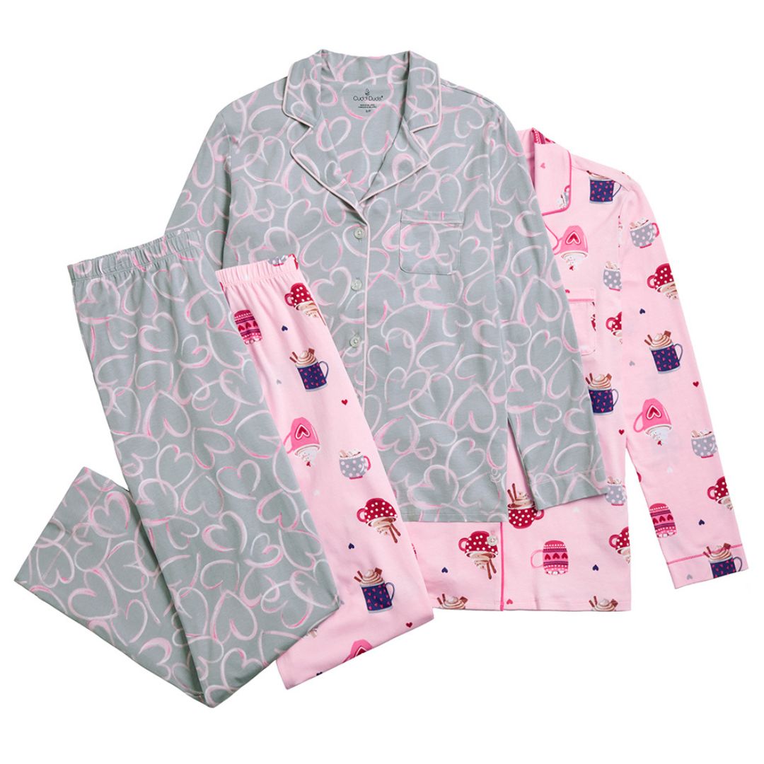 CuddlDuds's tweet image. Sweet dreams make even sweeter gifts 💗

Valentine's Day is just around the corner, time for all things heart 🥰

Shop our dreamy sleepwear styles on our site now:
bit.ly/CuddlSleep

#heartprint #valentinesdaygift #pajamas