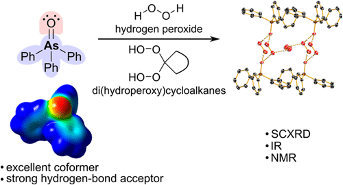 bhkenlo's tweet photo. Ph3AsO as a Strong Hydrogen-Bond Acceptor in Cocrystals with Hydrogen Peroxide and gem-Dihydroperoxides | Inorganic Chemistry https://t.co/5FrihdjMBk Virant and co-workers @InorgChem #arsenic #Ph3AsO #Hbond #acceptor #H2O2 #dihydroperoxides #cocrystals https://t.co/W13HqdUx9a