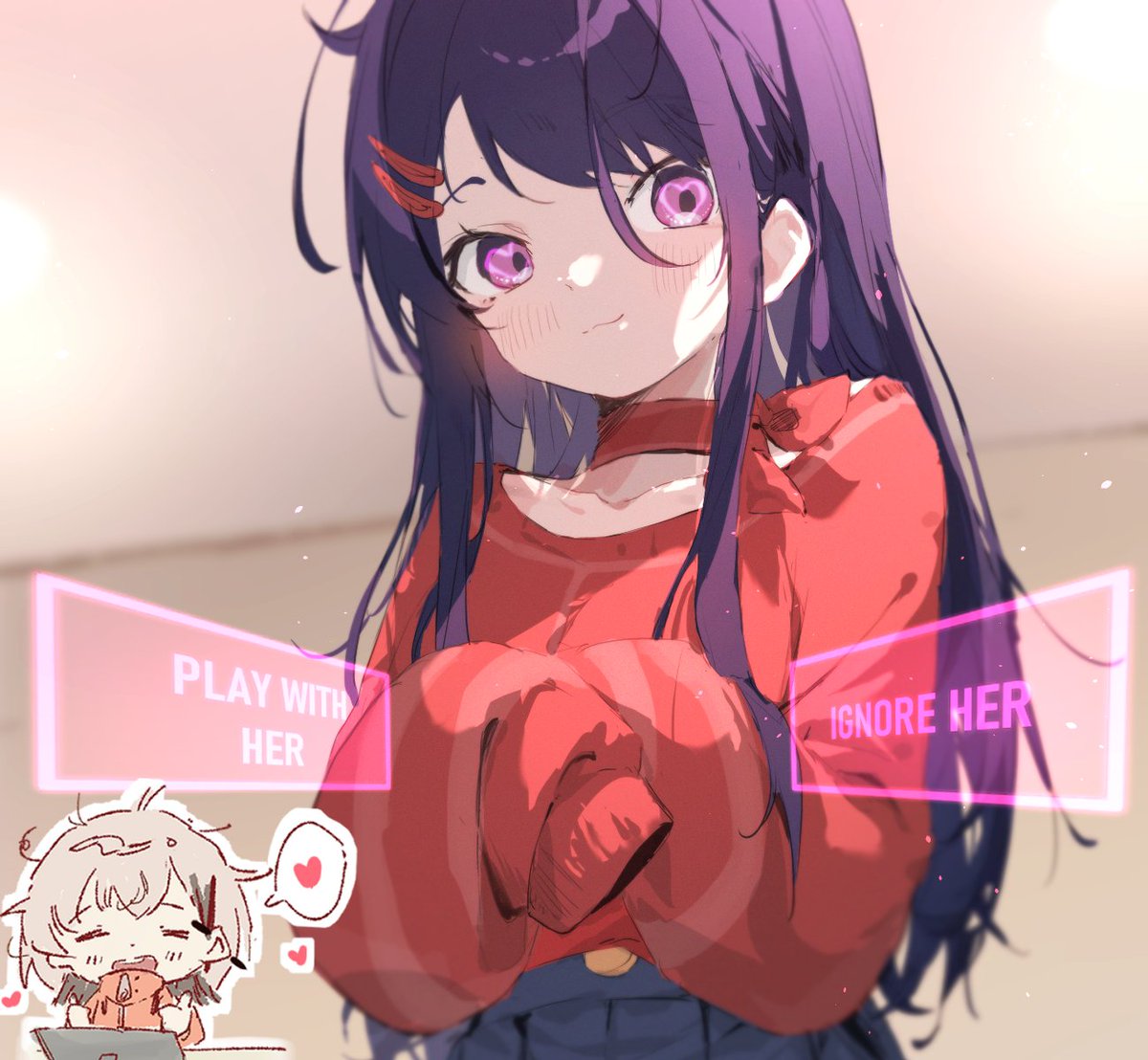 KIND MITA WANNA PLAY WITH PLAYER 🎮
#ミサイド #MiSide