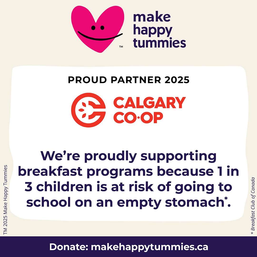 Calgary Co-op (@calgarycoop) on Twitter photo Support local kids! ๐ฑ Until Feb 12, donate to the <a href="/MkeHappyTummies/">MakeHappyTummies</a> campaign and help local schools. Your gift goes further โ Calgary Co-op & <a href="/GroceryFndtn/">TheGroceryFoundation</a> will match donations up to $15,000.
To learn more or donate online, visit hubs.la/Q034D0B00 Support local kids! ๐ฑ Until Feb 12, donate to the <a href="/MkeHappyTummies/">MakeHappyTummies</a> campaign and help local schools. Your gift goes further โ Calgary Co-op & <a href="/GroceryFndtn/">TheGroceryFoundation</a> will match donations up to $15,000.
To learn more or donate online, visit hubs.la/Q034D0B00