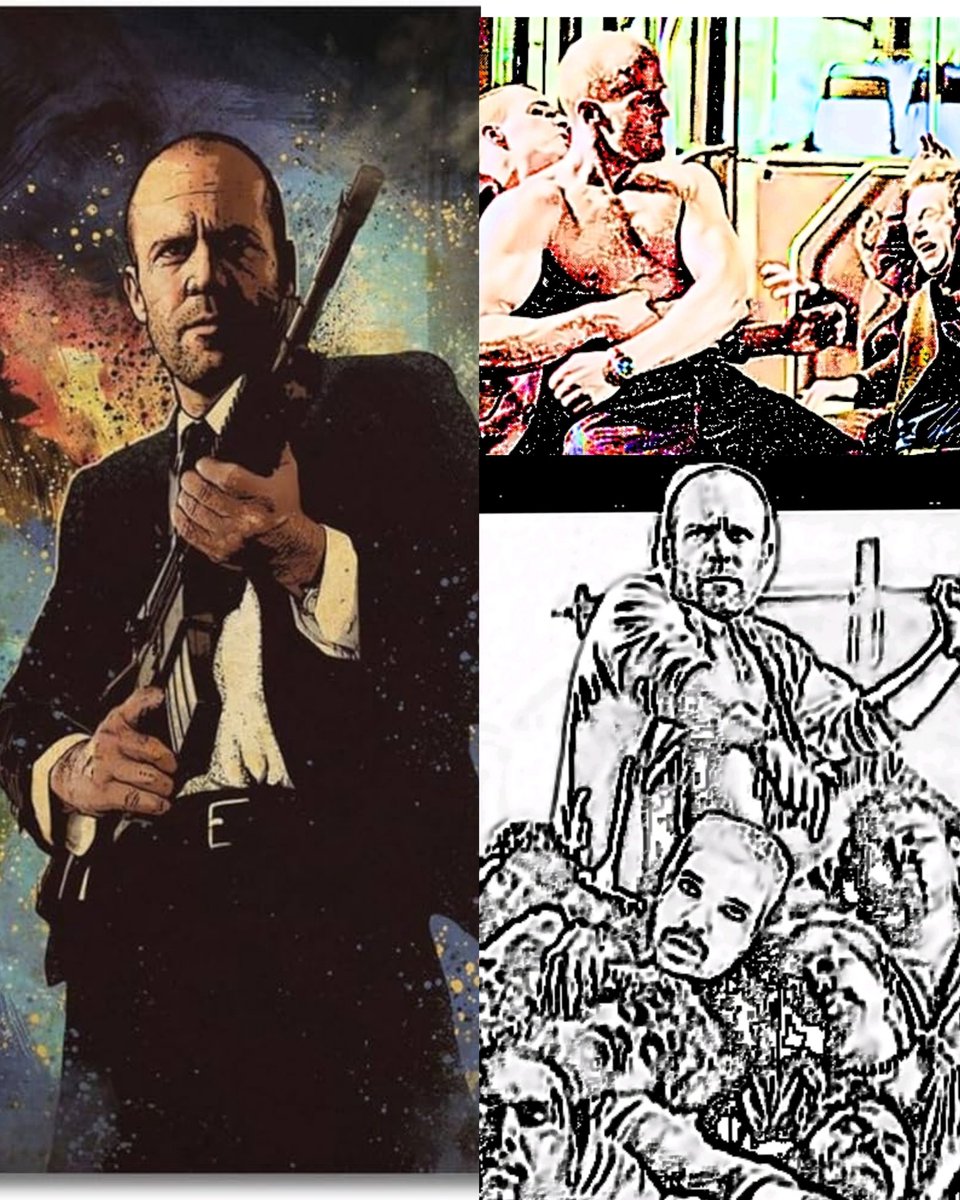 A300_utd's tweet photo. @realjstatham Jason in badass mode 🔥 (art photo) https://t.co/Xq2U9srKI9
