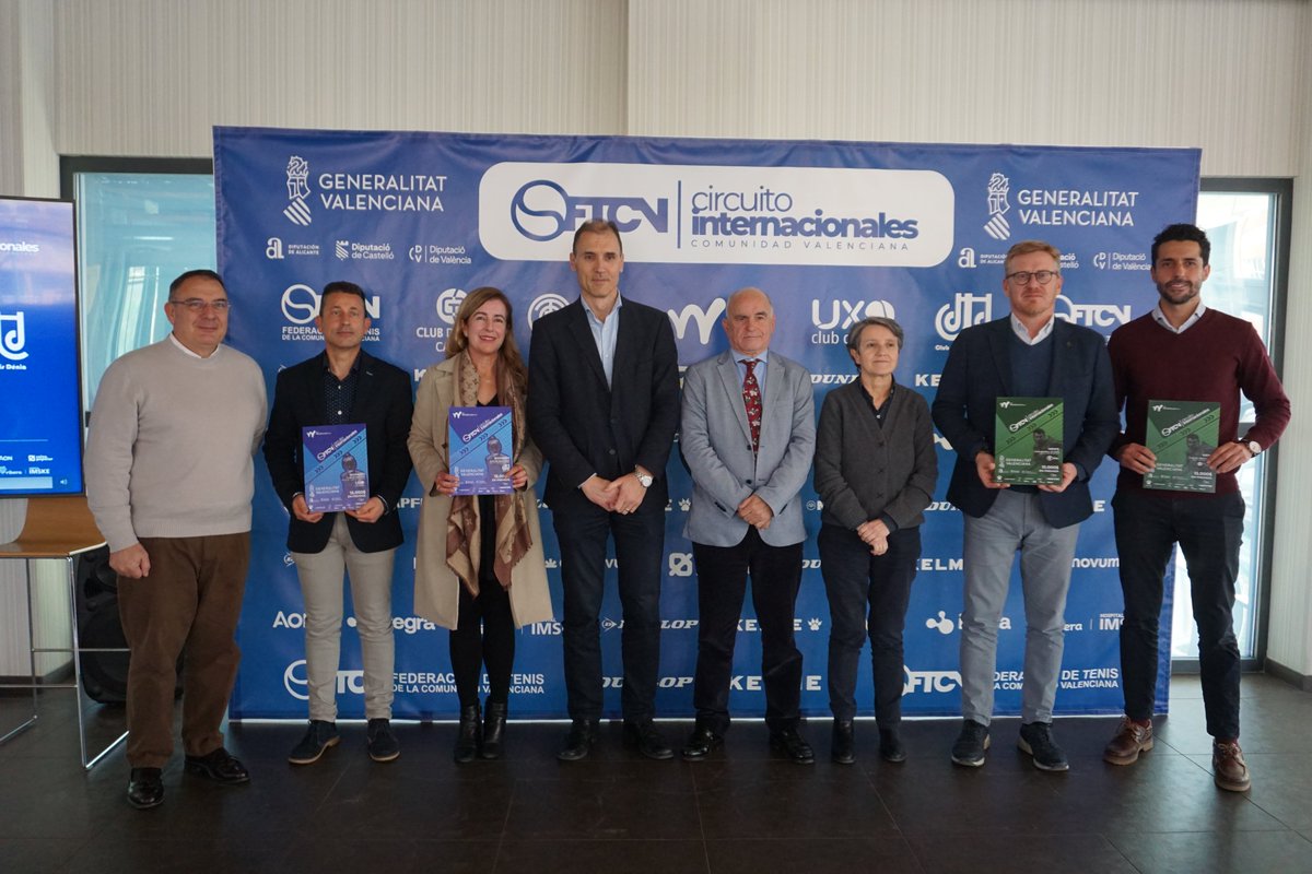 ¡Presentado el Circuito de Internacionales de la Comunidad Valenciana! 🎾🌍

Hoy, en el <a href="/sportingtenis/">Sporting Club de Tenis</a>, hemos dado a conocer los 4 torneos internacionales que se celebrarán en nuestra comunidad. ¡Un evento único que traerá lo mejor del tenis a la Comunidad Valenciana! 🙌✨