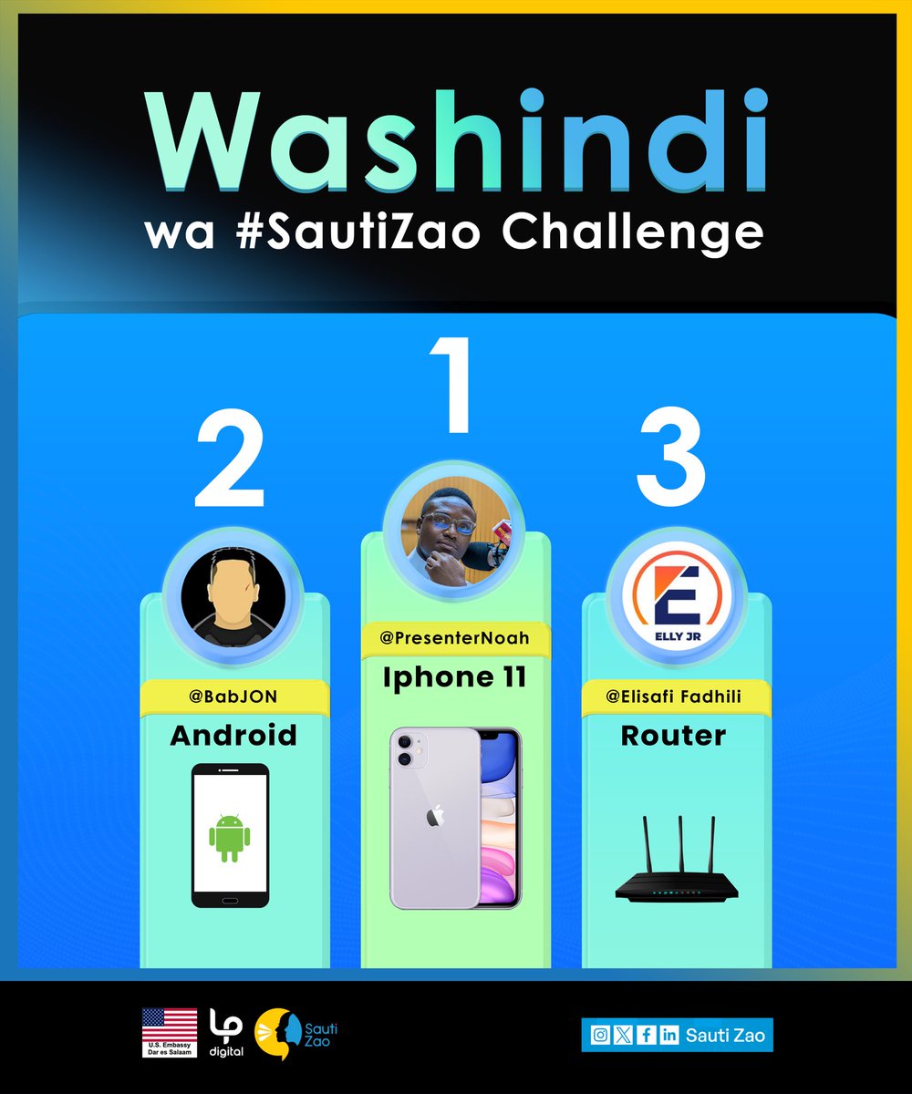 SAUTIZAO's tweet image. Katika safari ya kuhakikisha sauti za vijana zinasikika, #VijanaNaUchaguzi Challenge iliwahamasisha vijana kushiriki kikamilifu katika mijadala ya uchaguzi na masuala ya kijamii. Ushiriki wao umeonesha jinsi teknolojia inavyoweza kuwa nyenzo muhimu ya kushiriki katika maamuzi ya…