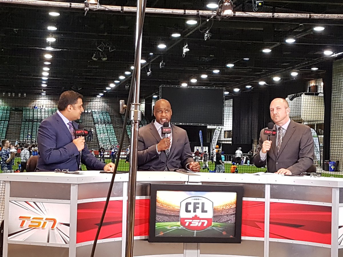 GreyCupBound's tweet photo. @highpointjb @CFLisFun #CFLWeek was a great start that fizzled with the change at Commissioner. It had the Combine,  #CFHOF Inductees, player alumni, hoards of school kids, media, sponsors, fans, mascots, etc. We attended the 2 times CFLWeek was held and really enjoyed ourselves. https://t.co/E2AbNPbEXO