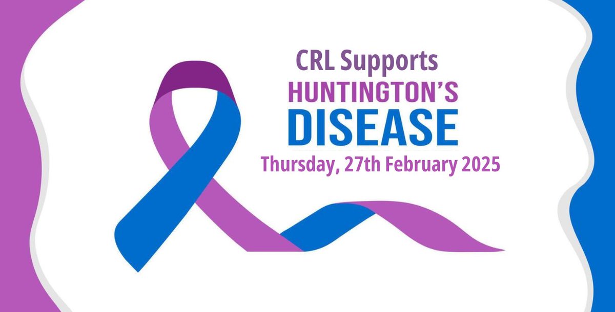 Join CRL for #OddsAndSocksDay on 27th Feb 2025 to support those affected by #HuntingtonsDisease!
This disease has hit close to home for us, and we’re raising funds for the Huntington’s Disease Association.
👣 Wear odd socks, share a pic &amp; donate here: hda.org.uk/get-involved/f…