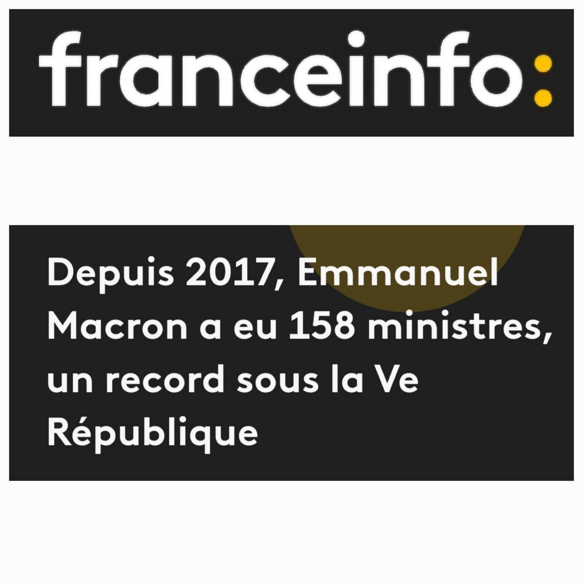 Un président qui a besoin de faire valser ainsi ses ministres pour tenir à bout de bras sa légitimité devrait comprendre que son départ est indispensable !
Vite la démission pour sortir du marécage politique !
#Macron #MacronDémission