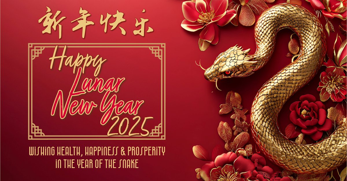 asiez's tweet image. 🎇🌕Happy Lunar New Year 2025! ASI sends our warmest greetings to our Customers, Partners &amp;amp; Everyone celebrating around the world. We wish you and your families Health, Happiness &amp;amp; Prosperity in the Year of the Snake. 🐍
#HappyLunarNewYear2025 #YearoftheSnake #SourceASI