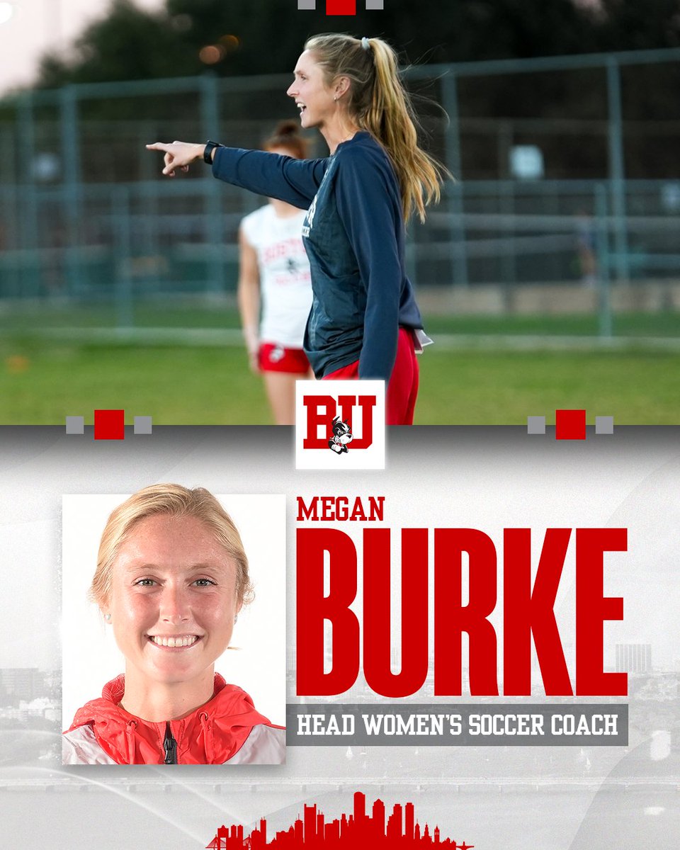 BU Athletics (@buathletics) on Twitter photo Proud to announce that Megan Burke has been promoted to head coach of <a href="/TerrierWSOC/">BU Women's Soccer</a>!
📰: tinyurl.com/2cuwxgt5
#ProudToBU 🐾 Proud to announce that Megan Burke has been promoted to head coach of <a href="/TerrierWSOC/">BU Women's Soccer</a>!
📰: tinyurl.com/2cuwxgt5
#ProudToBU 🐾