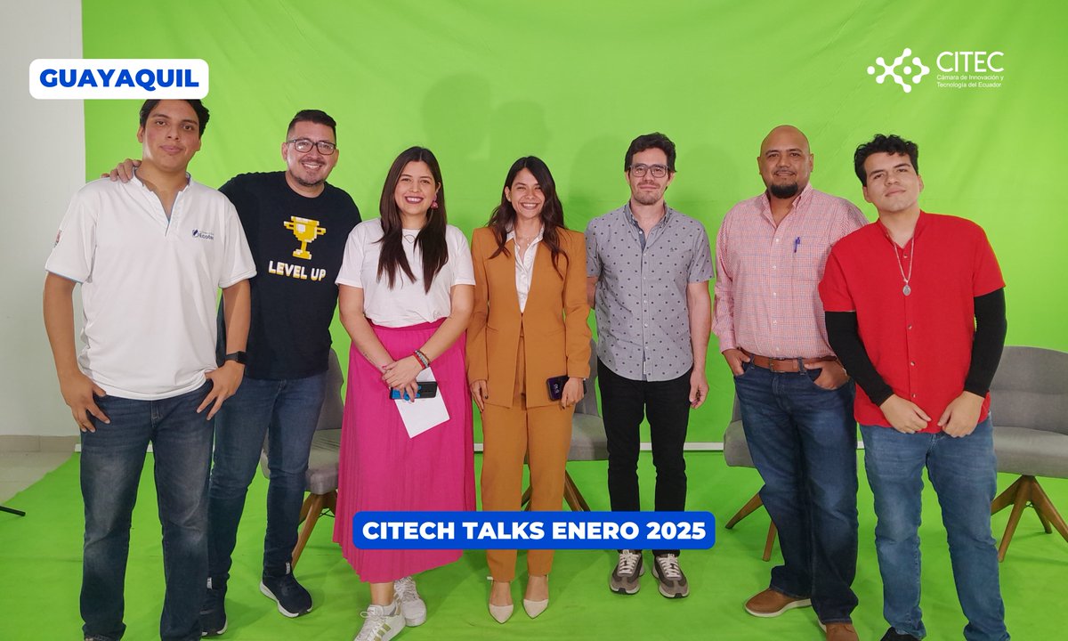 CITECec's tweet image. Mira la grabación aquí: facebook.com/share/v/19wD3f…✨ #CITEChTalks Enero 2025: Tendencias que revolucionarán el año. 😀Con el apoyo de: #akros, #Bridgetech,@datilhq,@TelefonicaEC,@TodolegalEc,@worldcoin,@uanatacaEC,@UnivEcotec,@KyriosTech,@OnduCloud