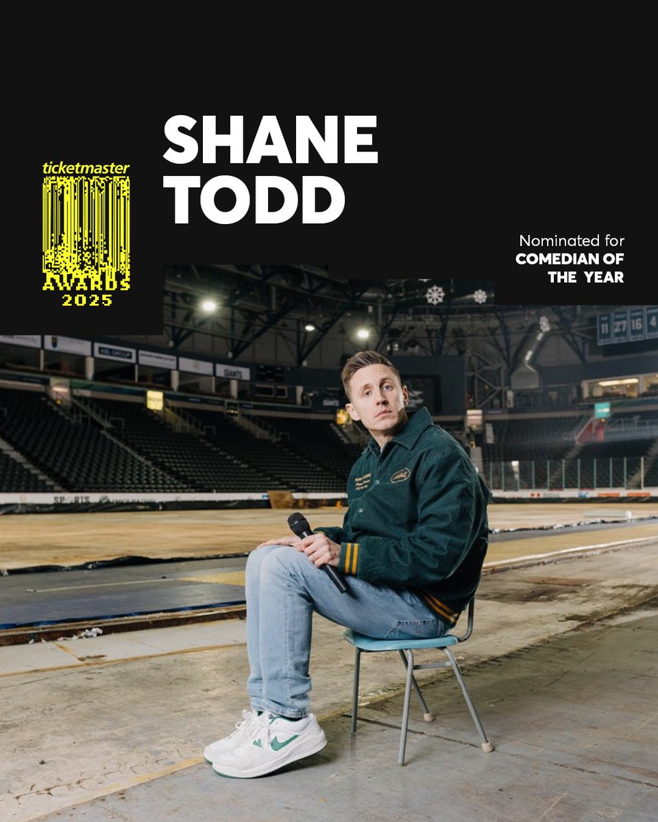 <a href="/DeirdreOKane1/">Deirdre O'Kane</a> <a href="/jimmycarr/">Jimmy Carr</a> <a href="/JohnBishop100/">John Bishop</a> <a href="/Kathbum/">Katherine Ryan</a> <a href="/paulisthejoker/">Paul Smith</a> Comedy Act of the Year - <a href="/shanetodd/">Shane Todd</a>
 Vote here >>>> bit.ly/3EsSt9J
#TMAwards