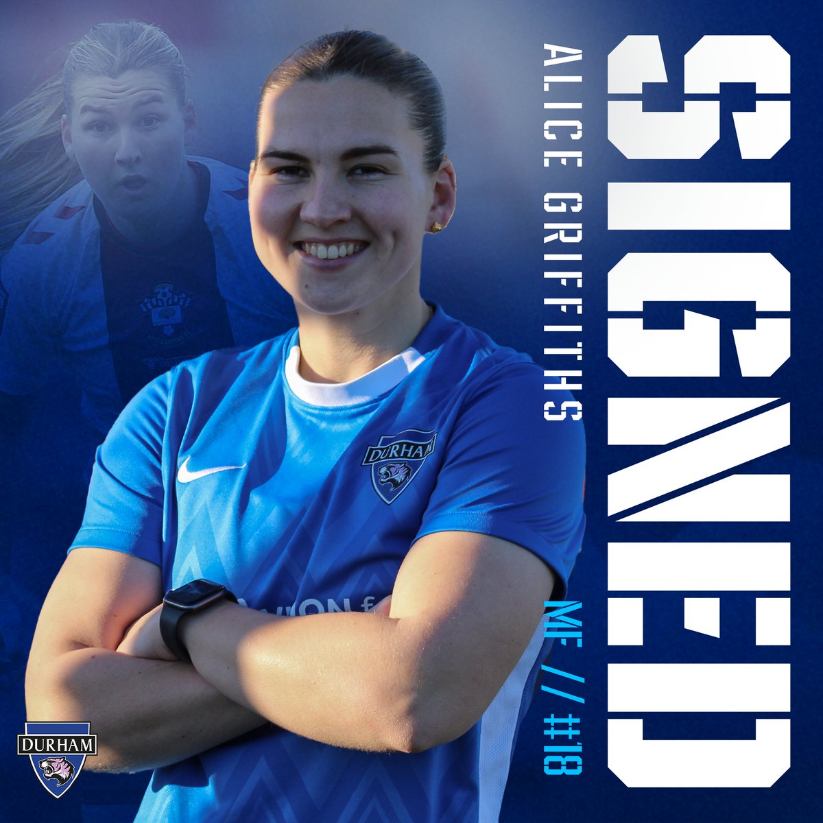 Croeso, Alice! 👋

We're delighted to announce the loan signing of Welsh international midfielder Alice Griffiths! 🤝