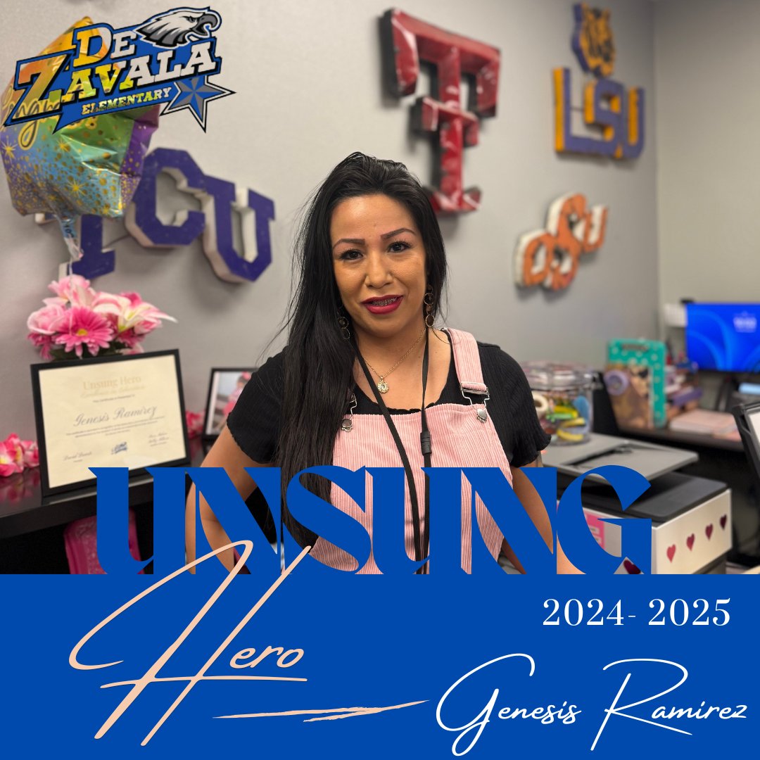 EaglesDe92337's tweet photo. ๐ Congratulations to our incredible staff at De Zavala Elementary! Your dedication and hard work make a difference every day. We are so proud of you! ๐๐ #DeZavalaStrong #ProudEducators #Teamwork ๐ช๐ https://t.co/OitYpK684Z