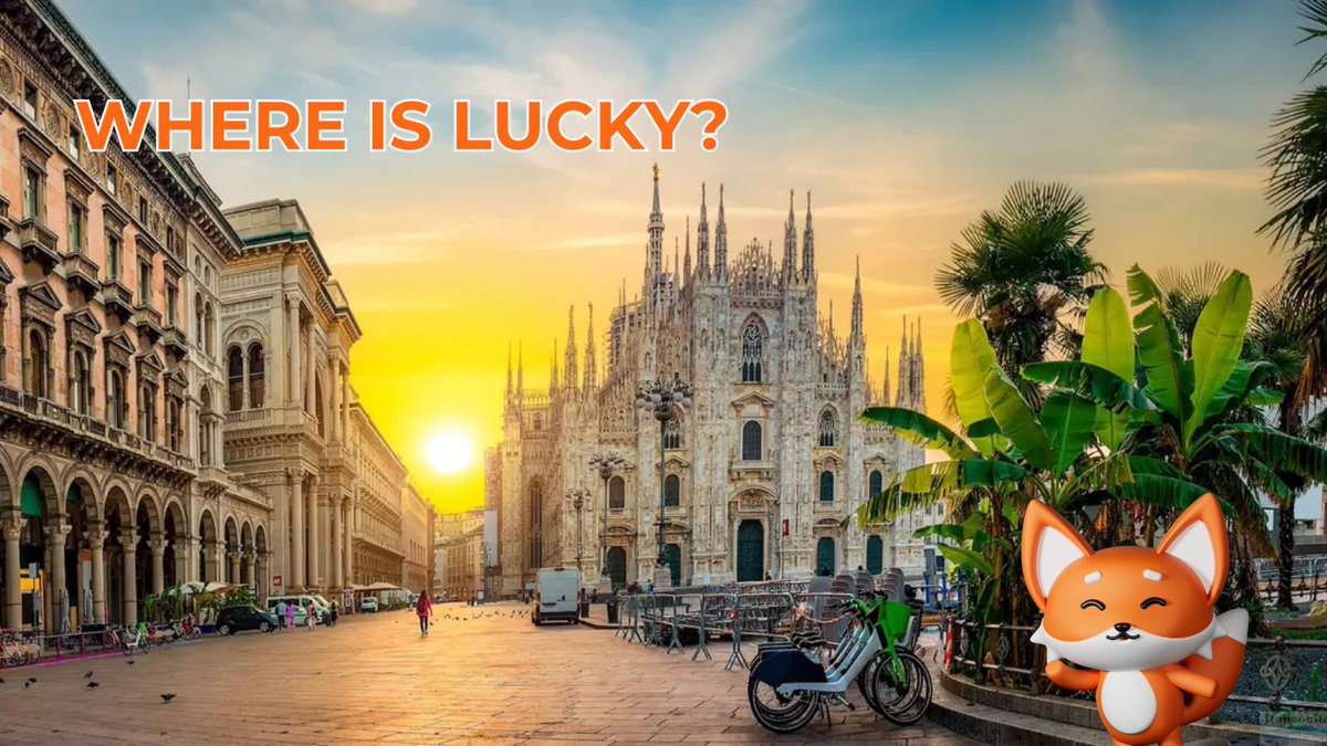 scrambly_io's tweet photo. Our foxy Lucky has once again found himself in an unknown city - can you guess what city he's in this time?

Hint - it's a city in Europe🦊🌍 https://t.co/63m4rifiLq