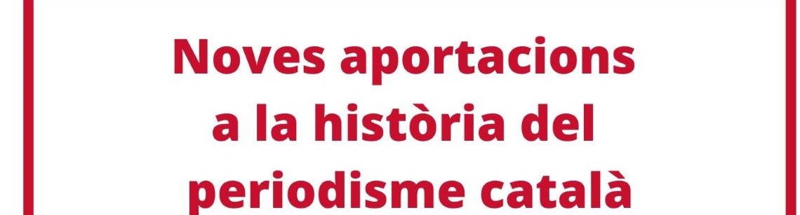Els grups de recerca <a href="/GRENS_upf/">GRENS</a> i <a href="/POLCOMGRP_UPF/">POLCOM-GRP UPF</a> organitzen el III Seminari d’Història, Periodisme i Política: Noves aportacions a la història del periodisme català

🏢 Sala Albert Calsamiglia (Campus Ciutadella)
⏰9:30
🗓️ 28 de febrer
👉Inscripció: eventum.upf.edu/129485/detail/…