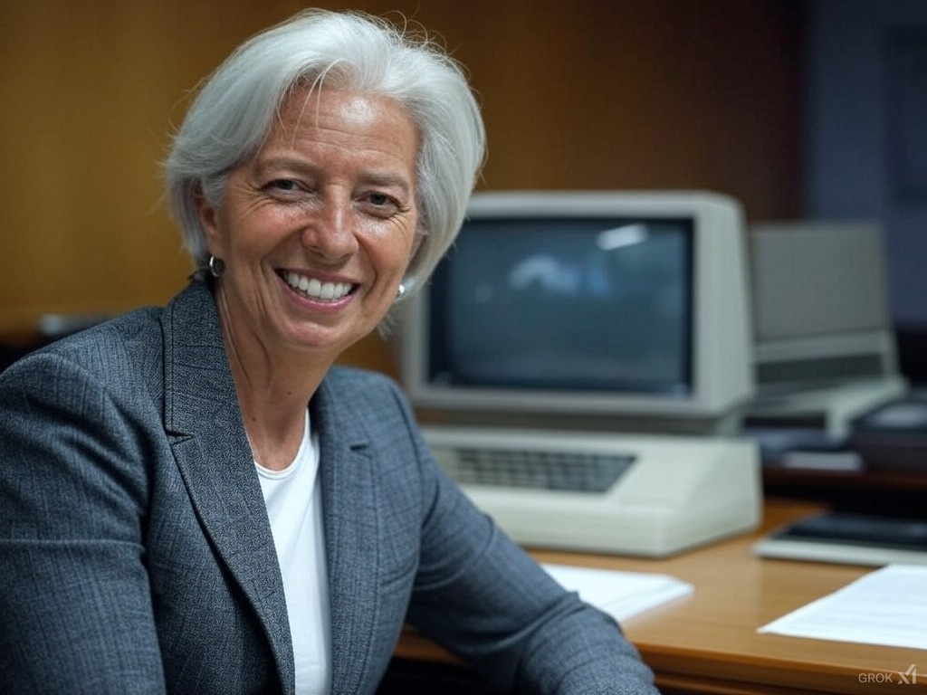Christine Lagarde dans les années 80: "Internet n'est qu'un gadget comparable à une rape à fromage, continuant d'investir dans le Minitel". 
#Europa #UnionEuropéenne #BTC #Crypto