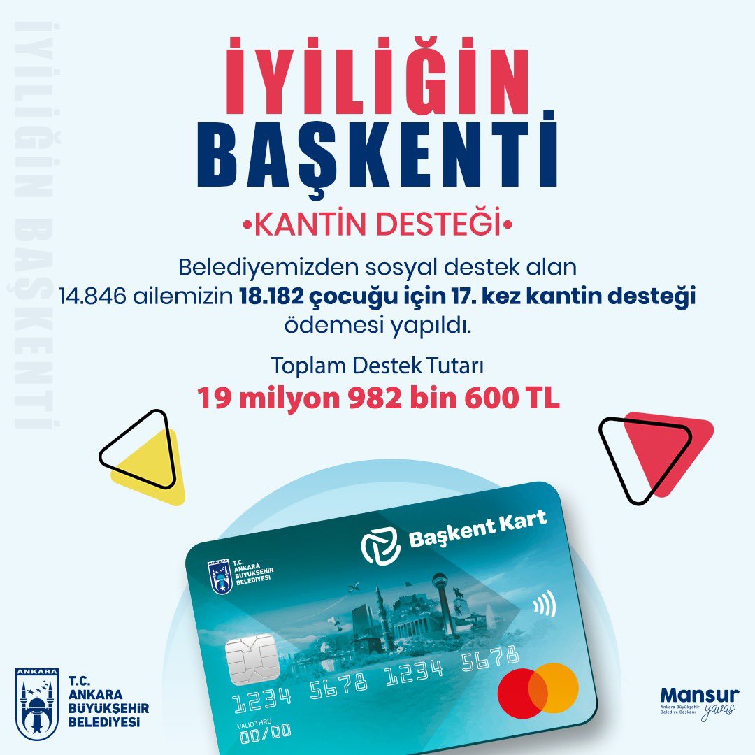 mansuryavas06's tweet photo. Bugün bir çocuğun gözlerindeki mutluluk, yarınların inşası demektir.

18 bin 182 çocuğumuzun kantin ihtiyaçları için 17. kez destek sağladık.

Toplam destek: 19 milyon 982 bin 600 TL https://t.co/wiU14fhXs9