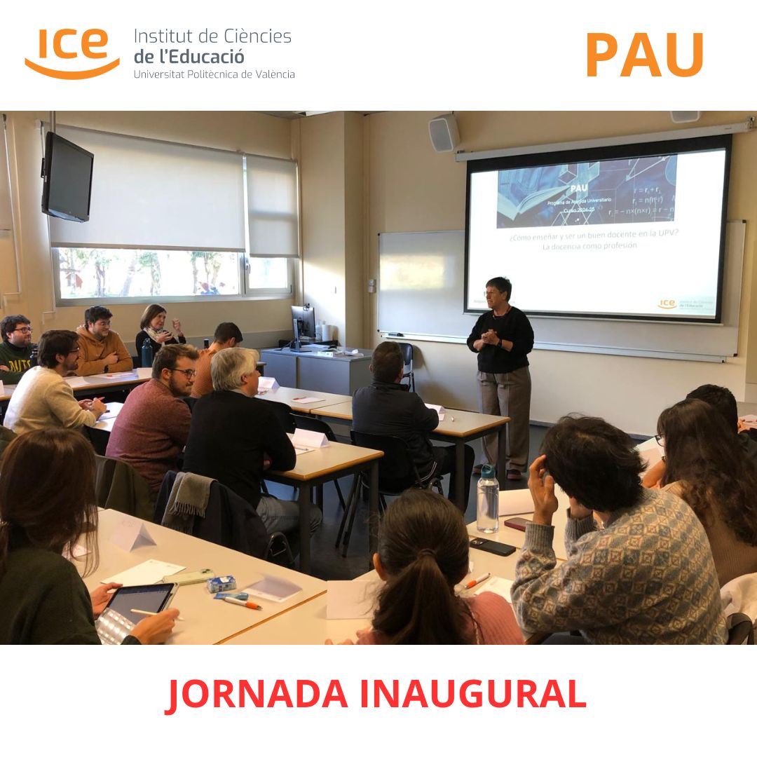 Hoy se ha celebrado la jornada inaugural del PAU - Programa de Acogida Universitario.