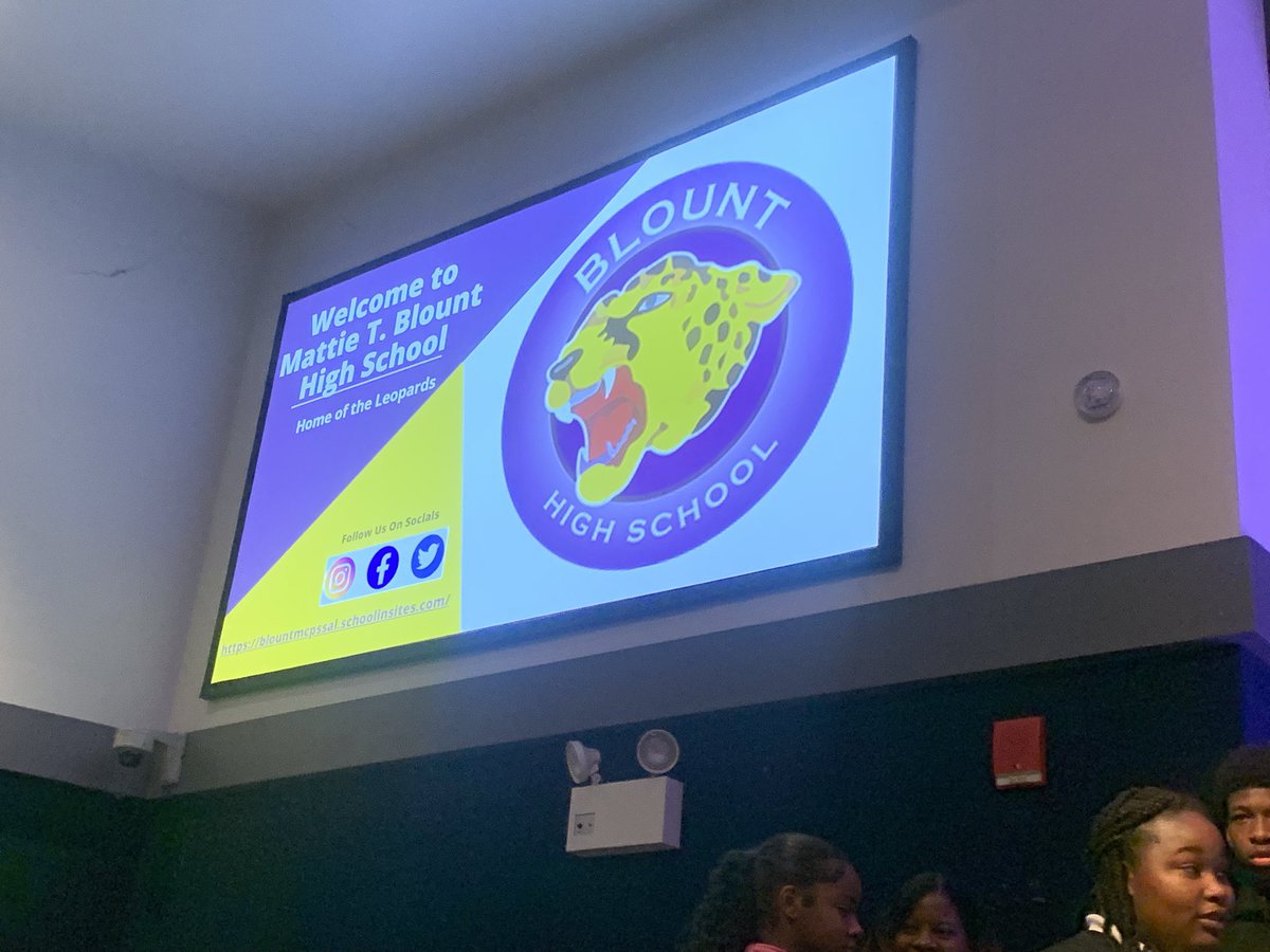 A BIG Blount shoutout to 250+ A-B Honor Roll students for 2nd quarter. Today we celebrated them with a ceremony, gifts from PTSA, and a card from Chick-Fil-A! Go Leopards!