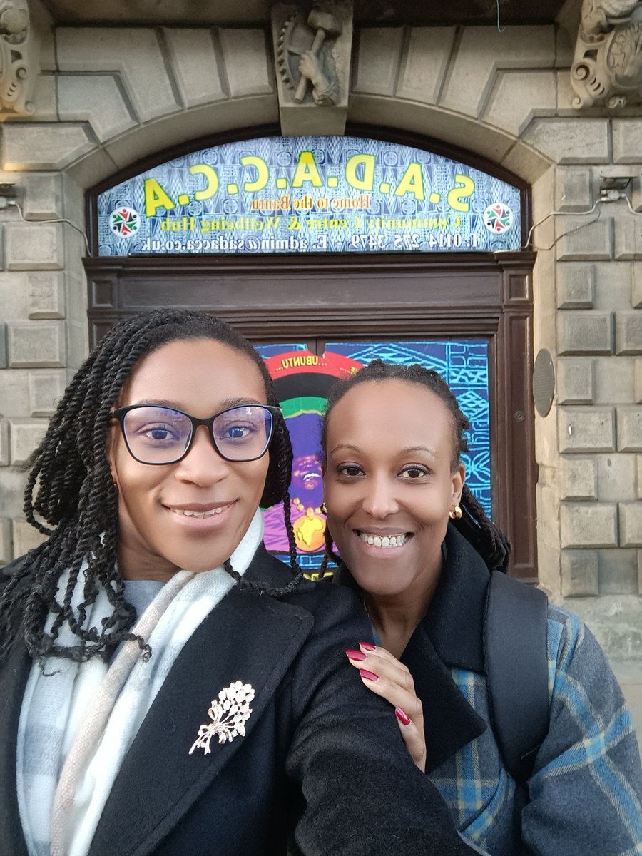 Today <a href="/eleanorachis/">Ada Achinanya, PhD.</a> &amp; I were warmly welcomed by <a href="/SadaccaLimited/">Sadacca Limited</a> where we met with some elders &amp; spoke about the <a href="/UPTURN_COPD/">UPTURN RESEARCH INCLUSION TEAM</a> project &amp; #pulmonaryrehabilitation it was a fantastic day &amp; we are so looking forward to returning! Thank you Sylvie et al 🤗