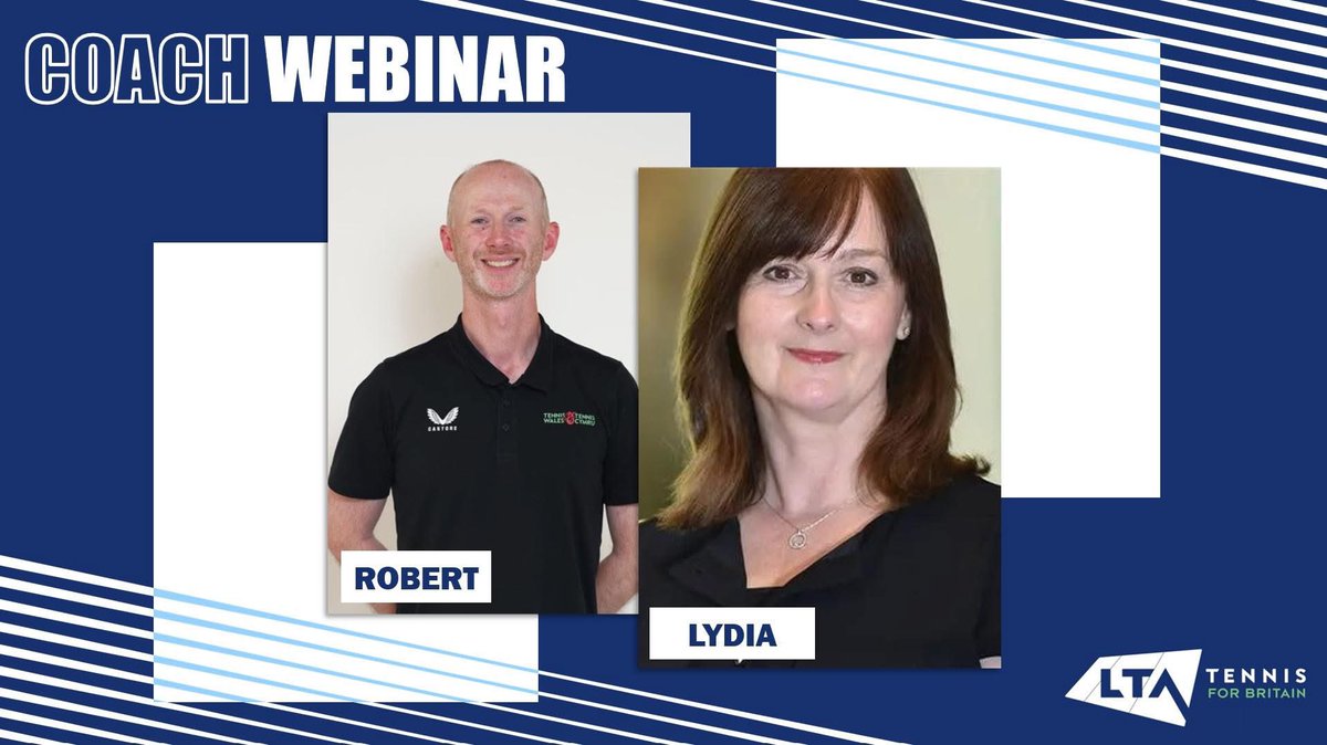📢 COACH WEBINAR 🎾‼️

Join us, as we discuss building a strong coach-venue relationship &amp; partnership 💪. With with L4 coach Robert Wedlake <a href="/TennisSquad/">Tennis Squad 🏴󠁧󠁢󠁷󠁬󠁳󠁿</a> and Head of Sports, Lydia Edgar <a href="/BrabnersLLP/">Brabners</a> 🙌

⏰ 09:30-10:30
📆 Wed 5 Feb

Book now👉 bit.ly/LTACoachWebina…