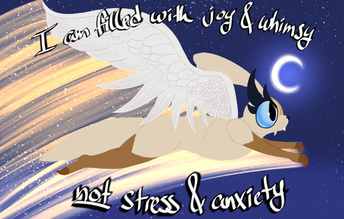 I made this back in November because I has going through some stressful things. I don't really like how Cat Moth turned out, but the colors are pretty. :3