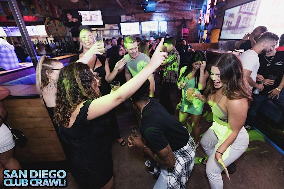 mysandiego's tweet image. San Diego’s ultimate nightlife experience is here! Join the Bar &amp;amp; Club Crawl on Jan 31 for a VIP night of top bars &amp;amp; clubs. Don’t miss out! 🎶🔥 #SanDiegoNights #ClubCrawl
