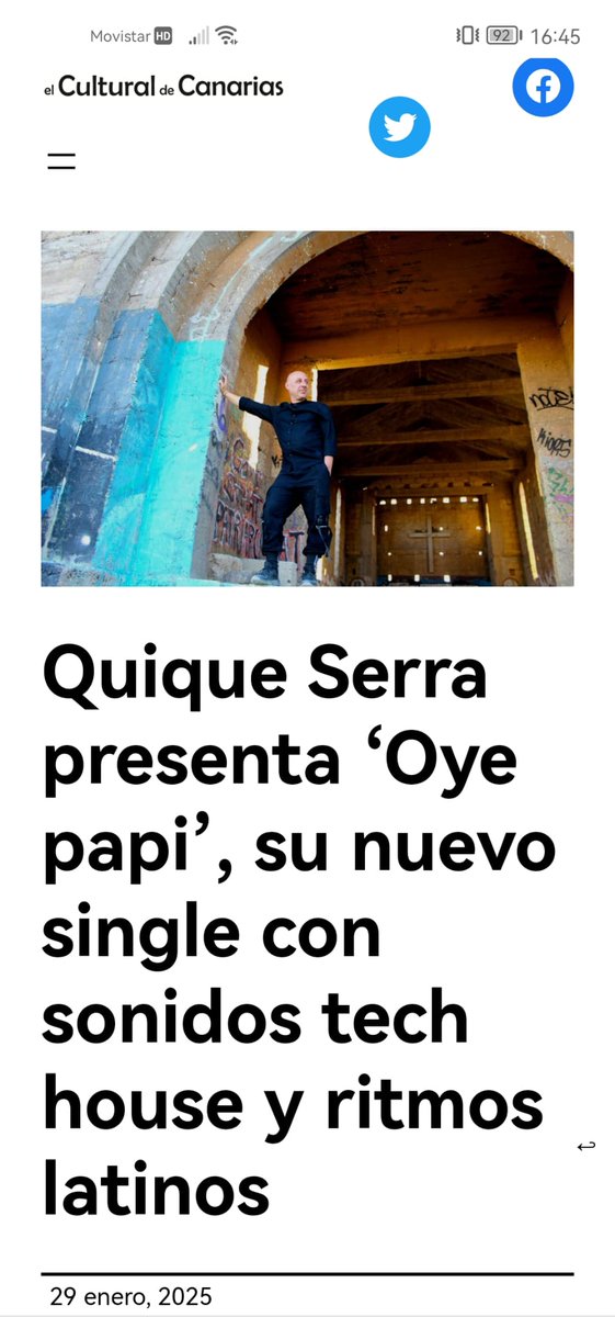 Quiqueserradj's tweet image. 🍑 OYE PAPI 🍑
El cultural de Canarias

🇪🇸 Gracias por publicar la noticia
🇬🇧 Thank you for publishing the news

@EC_Canarias 

elculturaldecanarias.es/quique-serra-p…

#oyepapi #latintech #latinhouse #housemusic #techhouse