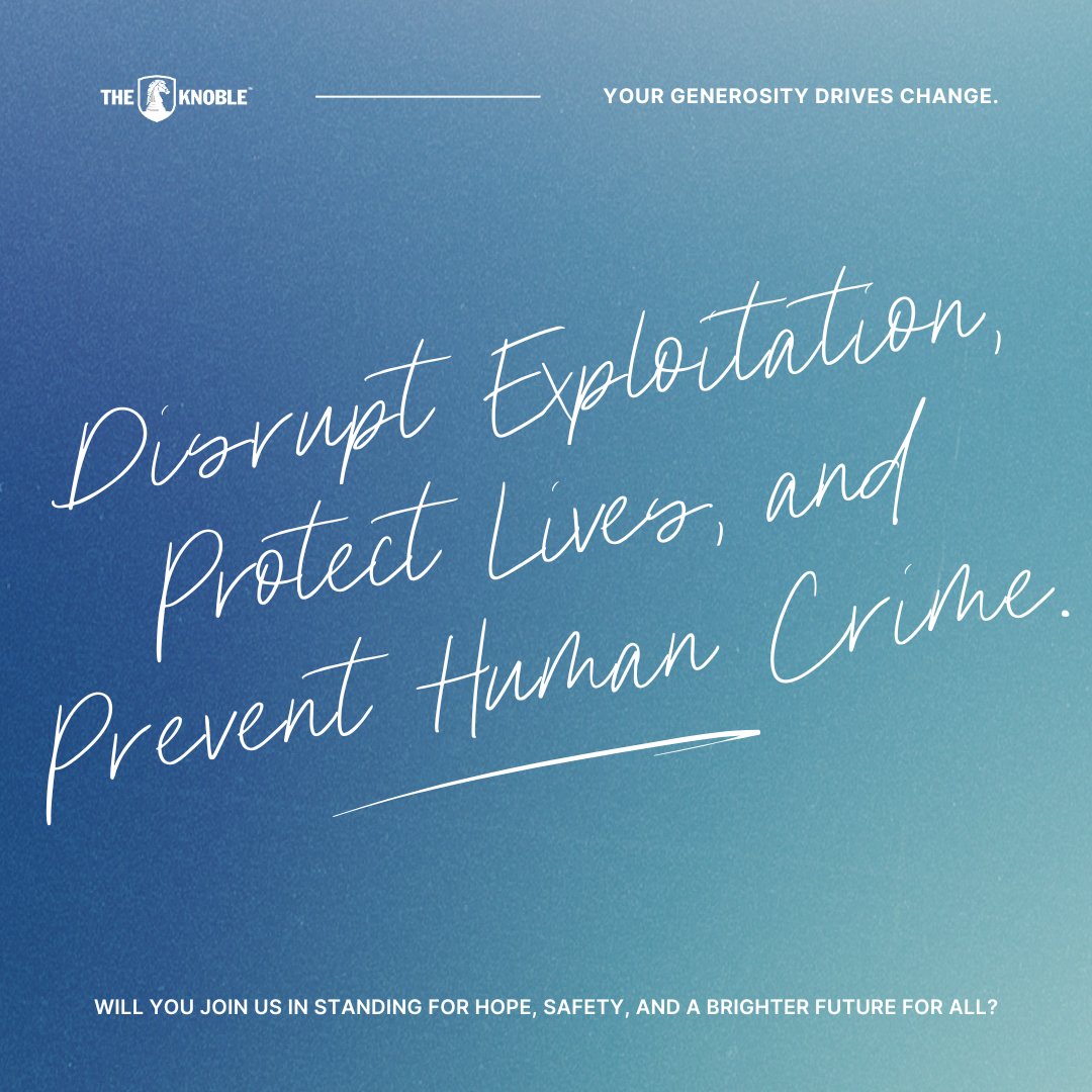 TheKnoble's tweet image. Your donation helps grow this network, providing resources, tools, and collaboration opportunities to make a real impact in the fight against Human Crime.

Donate today to support the network hubs.ly/Q034kScq0

#SupportTheNetwork #JoinTheFight #StopHumanCrime #GiveForChange