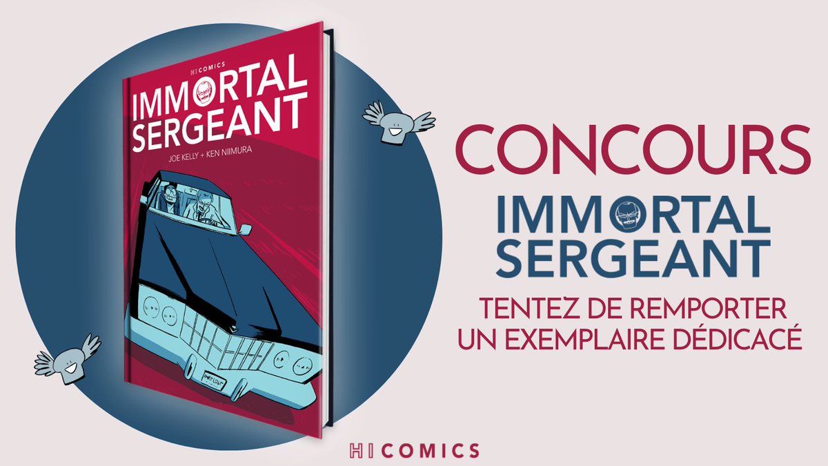 [CONCOURS] À l'occasion de la dédicace de <a href="/ken_niimura/">ken niimura</a> demain, on vous fait gagner un exemplaire dédicacé d'Immortal Sergeant !

➡️ RT + Follow <a href="/HiComicsFrance/">HiComics</a>,
➡️ Liker ce post.

TAS le 03/02, ouvert à la France métropolitaine et à la Belgique 📅