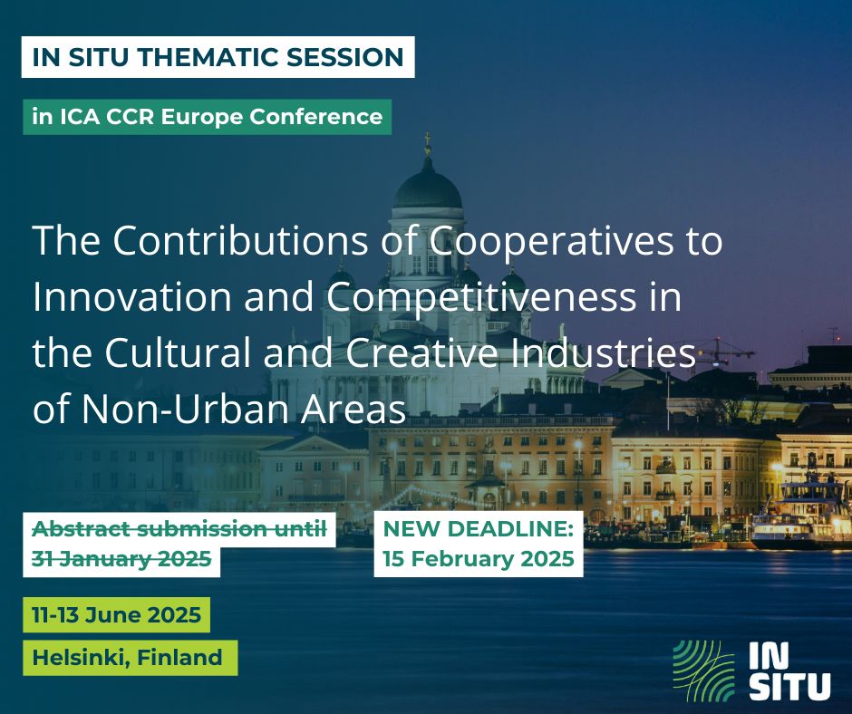 💥 Extended Deadline! 💥
Good news! You now have until 15 February to submit your abstracts for the ICA CCR Europe conference.
Don’t miss out on this opportunity to join us in Finland this summer! 🇫🇮
#ICACCR #Conference2025 #Finland #Research #CallForPapers