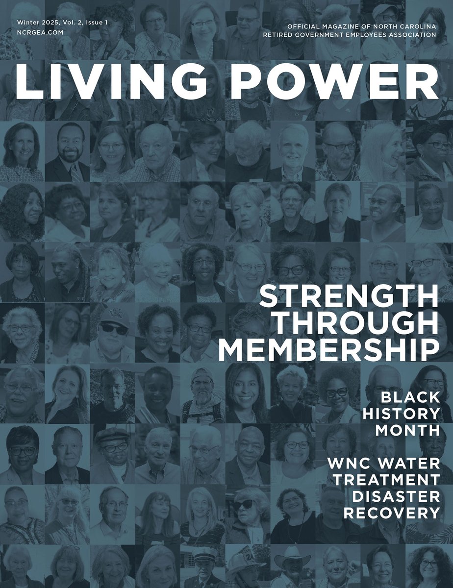 The Winter 2025 issue of Living Power magazine is coming out soon! We cover COLAs, RGEA's 2025 advocacy goals, the Lake case and more. It's an issue you don't want to miss! #magazine #ncpol #NorthCarolina #retirement #retirementbenefits