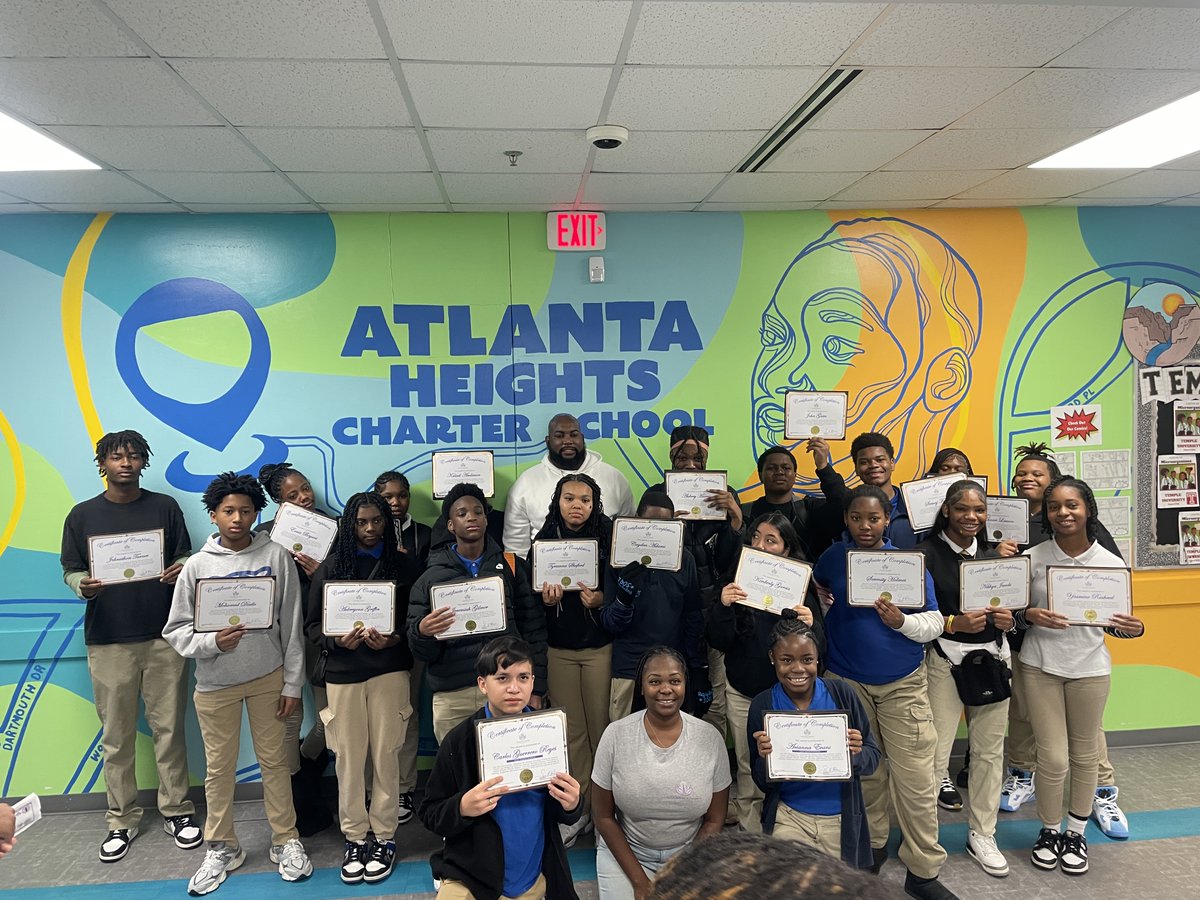 Atlanta Heights Charter School tweet media